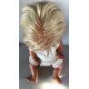 BAMBOLA FURGA GIULIETTA VINTAGE DOLL CAPELLI BIONDI OCCHI CHIARI 52 cm/h  '60s