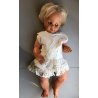 BAMBOLA FURGA GIULIETTA VINTAGE DOLL CAPELLI BIONDI OCCHI CHIARI 52 cm/h  '60s