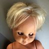 BAMBOLA FURGA GIULIETTA VINTAGE DOLL CAPELLI BIONDI OCCHI CHIARI 52 cm/h  '60s