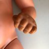 BAMBOLA FURGA GIULIETTA VINTAGE DOLL CAPELLI BIONDI OCCHI CHIARI 52 cm/h  '60s