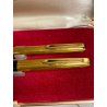 PARURE AURORA 98 PENNA STILOGRAFICA SFERA DORATE FOUNTAIN PEN BALLPOINT PEN