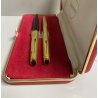 PARURE AURORA 98 PENNA STILOGRAFICA SFERA DORATE FOUNTAIN PEN BALLPOINT PEN