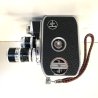 CINEPRESA ANALOGICA Paillard Bolex D8L 8mm + 3 OBIETTIVI PISTOLGRIP CUSTODIA '50