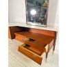 CREDENZA DESIGN MOBILE ANNI 70 SIDEBOARD VINTAGE LEGNO MARMO SPECCHIO OTTONE OLD