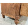 ANTICO COMO 3 cassetti CAPPUCCINO Carlo X legno NOCE epoca 800 CASSETTONE mobile