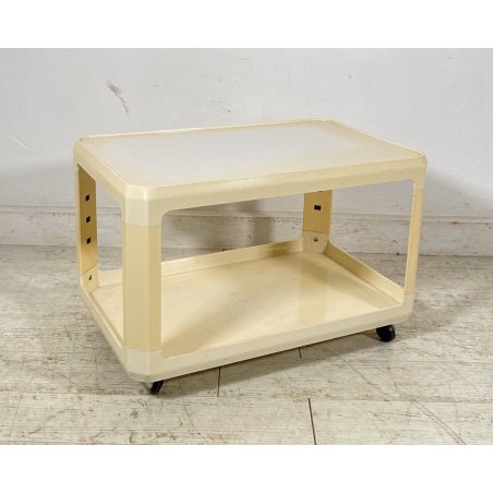 CARRELLO BAR DESIGN ANNI 70 DESIGN ALBERTO ROSSELLI PER KARTELL VINTAGE ITALIA