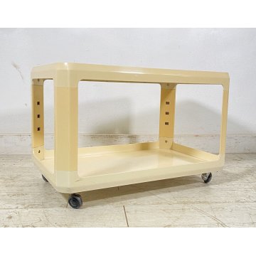 CARRELLO BAR DESIGN ANNI 70 DESIGN ALBERTO ROSSELLI PER KARTELL VINTAGE ITALIA