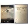 ANTICA FOTOGRAFIA Cervino AUTOGRAFO Guido Rey sulle NUVOLE DEDICA Rabezzana 1934