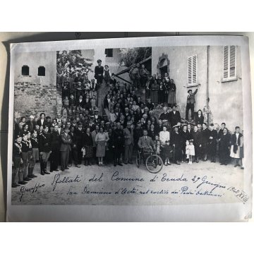 ALBUM FOTOGRAFICO Angelo Rabezzana ALPINI MUTILATI GUERRA WW1 SAN DAMIANO D'ASTI