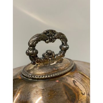 ZUPPIERA VITTORIANA ARGENTATA SHEFFIELD METALLO SERVIZIO TAVOLA INGLESE