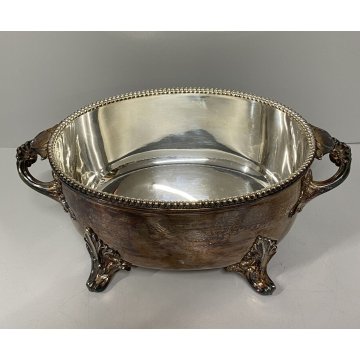 ZUPPIERA VITTORIANA ARGENTATA SHEFFIELD METALLO SERVIZIO TAVOLA INGLESE