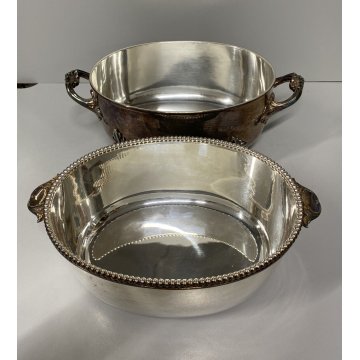 ZUPPIERA VITTORIANA ARGENTATA SHEFFIELD METALLO SERVIZIO TAVOLA INGLESE
