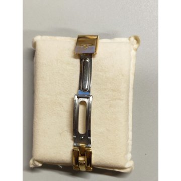 Baume & Mercier LINEA 5261 Plaque or G10 OROLOGIO POLSO Vintage LADY Wrist Watch