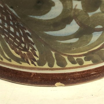 ANTICA COPPIA VASO MAIOLICA M.G.A. Mazzotti Abisola ALBARELLO FARMACIA '900