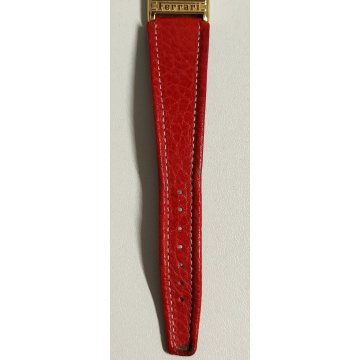 Ferrari 2625 OROLOGIO POLSO anni 80 VINTAGE WRIST WATCH montre ROSSO ORO Swiss