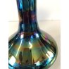 VASO VETRO MURANO CARNIVAL BLU VASE DESIGN Linea Mary Kristall MADE in ITALY 900