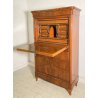 ANTICO SECRETAIRE BIEDERMEIER SEGRETO 1900 LEGNO NOCE RIBALTA SCRITTOIO EPOCA