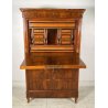 ANTICO SECRETAIRE BIEDERMEIER SEGRETO 1900 LEGNO NOCE RIBALTA SCRITTOIO EPOCA