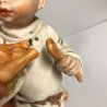 STATUINA FIGURA PORCELLANA CAPODIMONTE Frate CUOCO Chef VINTAGE '900