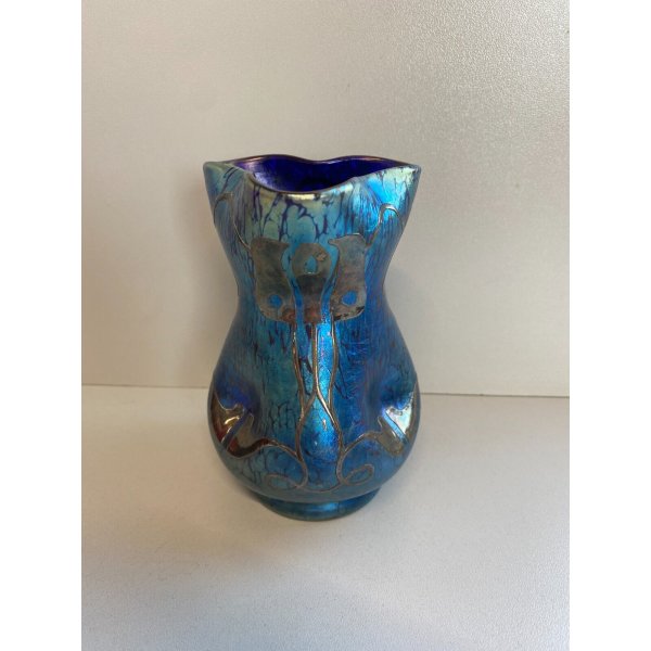 ANTICO ORCIO ANFORA VASO DIPINTO A MANO PAESAGGIO E