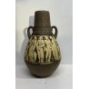 GRANDE VASO VINTAGE CERAMICA 47cm PORTAFIORI VASE WEST GERMANY ANFORA anni '50