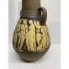 GRANDE VASO VINTAGE CERAMICA 47cm PORTAFIORI VASE WEST GERMANY ANFORA anni '50