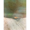 GRANDE VASO ZACCAGNINI VINTAGE CERAMICA h 56 cm PORTAFIORI VASE VERDE BRONZEO