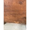ANTICA PICCOLA CASSAPANCA PIEMONTESE legno ABETE epoca 1800 OLD WOOD CHEST BAULE