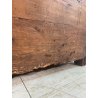 ANTICA PICCOLA CASSAPANCA PIEMONTESE legno ABETE epoca 1800 OLD WOOD CHEST BAULE