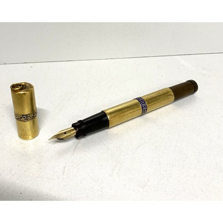 WATERMAN IDEAL 42 Antica Penna Stilografica RETRATTILE Safety FOUNTAIN PEN FLUME