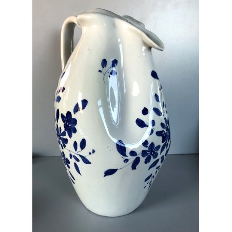 ANTICA BROCCA VASO DA NOTTE PITALE CERAMICA MAIOLICA Ibis Cunardo VARESE