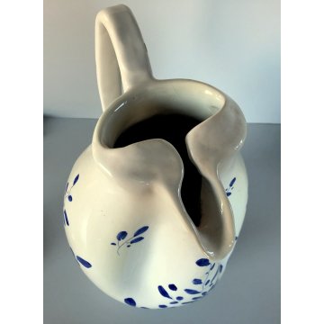 ANTICA BROCCA VASO DA NOTTE PITALE CERAMICA MAIOLICA Ibis Cunardo VARESE