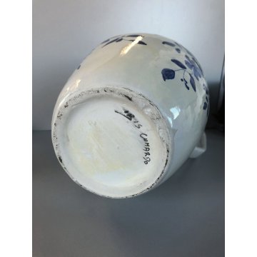 ANTICA BROCCA VASO DA NOTTE PITALE CERAMICA MAIOLICA Ibis Cunardo VARESE