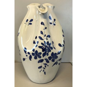 ANTICA BROCCA VASO DA NOTTE PITALE CERAMICA MAIOLICA Ibis Cunardo VARESE