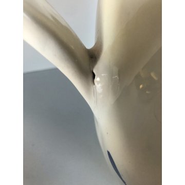 ANTICA BROCCA VASO DA NOTTE PITALE CERAMICA MAIOLICA Ibis Cunardo VARESE