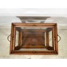 CARRELLO PORTAVIVANDE VINTAGE BAR APRIBILE VETRO TROLLEY LEGNO EPOCA Art Decò
