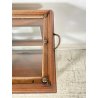 CARRELLO PORTAVIVANDE VINTAGE BAR APRIBILE VETRO TROLLEY LEGNO EPOCA Art Decò