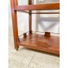 CARRELLO PORTAVIVANDE VINTAGE BAR APRIBILE VETRO TROLLEY LEGNO EPOCA Art Decò