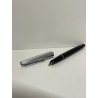 PENNA STILOGRAFICA Aurora 88P nera e argentata OLD FOUNTAIN PEN anni '50