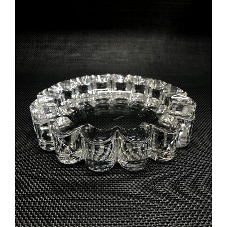 SVUOTATASCHE CRISTALLO Villeroy&Boch VINTAGE CRYSTAL ROUND BOWL HASTRAY '80s