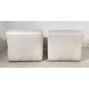 COPPIA POLTRONA MULTICOVER Titina Ammanati e Giampiero Vitelli DIVANO POUF 1968