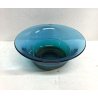 CIOTOLA VeArt CENTROTAVOLA BOWL VETRO GLASS VERDE BLU MURANO ITALY VASO grande
