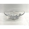 CIOTOLA ORREFORS CRISTALLO MOLATO CENTROTAVOLA BOWL VETRO GLASS VASO firmato