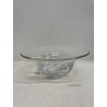CIOTOLA ORREFORS CRISTALLO MOLATO CENTROTAVOLA BOWL VETRO GLASS VASO firmato