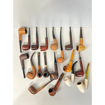 LOTTO 19 PIPE SICLAUDE SAVINELLI JEANTET CHACOM ETOILE ECC VINTAGE PIPES HOLDER