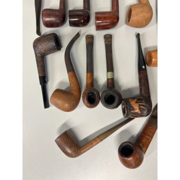 LOTTO 19 PIPE SICLAUDE SAVINELLI JEANTET CHACOM ETOILE ECC VINTAGE PIPES HOLDER