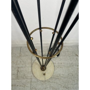 LAMPADA DA TERRA ALBERELLO STILNOVO ANNI 50 VINTAGE ORIGINALE DESIGN COLORATA