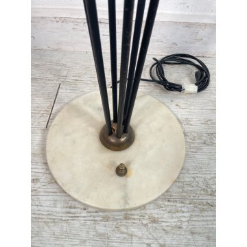 LAMPADA DA TERRA ALBERELLO STILNOVO ANNI 50 VINTAGE ORIGINALE DESIGN COLORATA