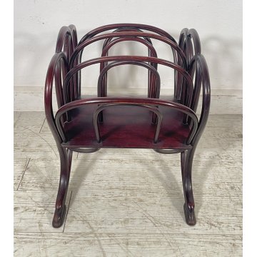 PORTARIVISTE THONET N1 GIORNALI 1900 LEGGIO LEGNO faggio CURVATO ART NOUVEAU