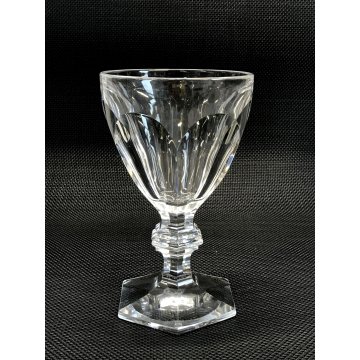 Baccarat HARCOURT 1841 BICCHIERE CALICE ACQUA 15,2 cm CRYSTAL GLASS VERRE GOBLET